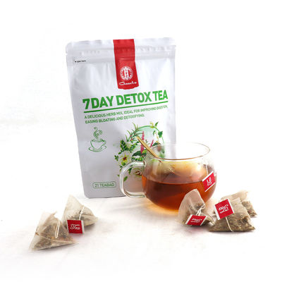 Adulti dell'alimento del GM bevanda di erbe 63g Sugar Free della disintossicazione del tè della disintossicazione da 7 giorni