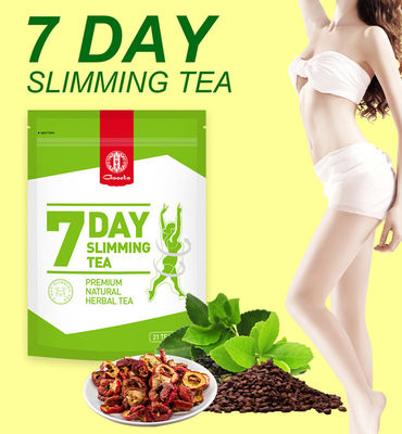 Giorno cinese naturale di perdita di peso 7 che dimagrisce il tè bruciante grasso sano 21parcels/Bag della tisana